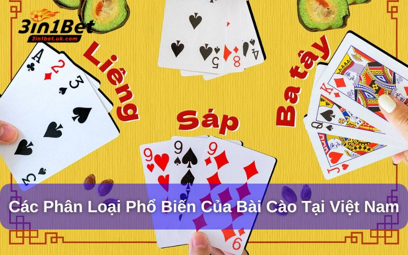 Bài Cào Online Độc Đáo Với Giao Diện Hiện Đại Tại 3in1bet Các loại bài 3 cây phổ biến hiện nay