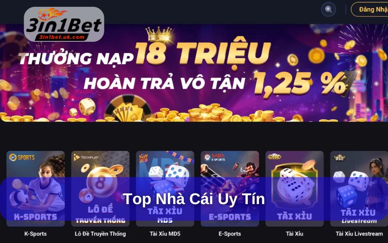 Top Nhà Cái Uy Tín, Chất Lượng, An Toàn Nhất Năm 2025