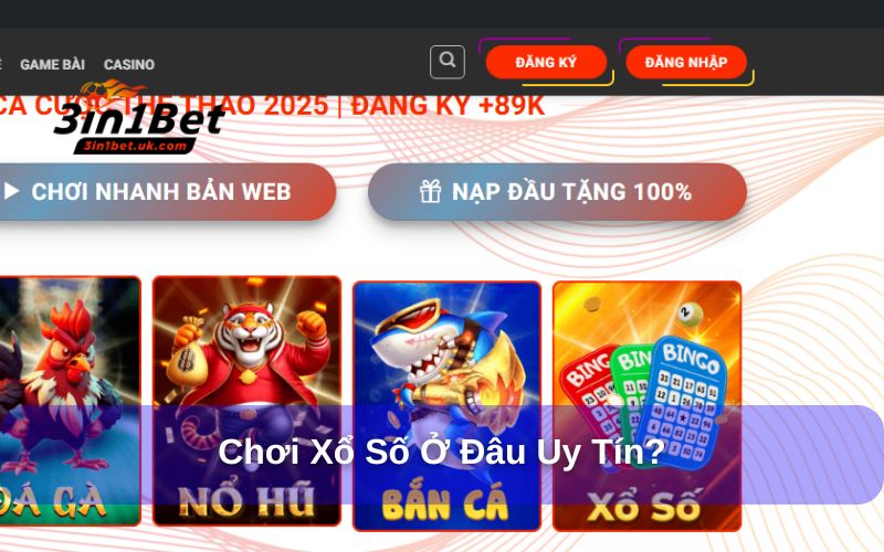 Xổ Số: 8 Mẹo Chơi Có Xác Suất Trúng Nhất Từ Chuyên Gia Xổ số 3in1bet minh bạch và xanh chín